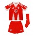 Dětské fotbalový komplet Bayern Munich Luis Diaz #14 Domácí košile 2025-26 Krátkým Rukávem